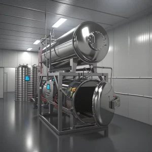 Automatic Overpressure Sterilizer Retort for Pouches Trays Cans