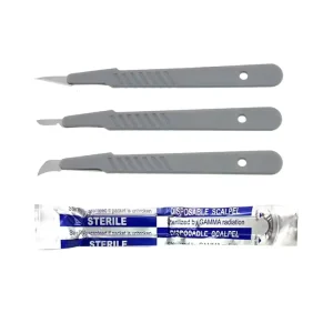 BD002 Disposable Sterile Stainless Steel Surgical Blades Manual Dental Surgical Instruments