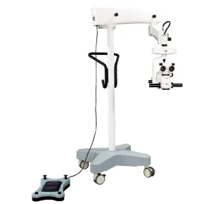 BOM 270 Motorized Surgical Microscope Ophthalmic Eye Surgery Microscope for Microsurgery with Red Reflex Illumination