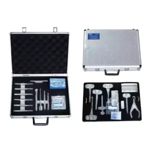 Basic ENT Surgical Instrument Set with Manual Power Source