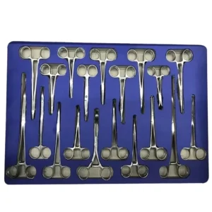 Basic General Surgical Instrument Set Manual First Aid Orthopedic Instrument for Medical Emergency Operations Steel Material