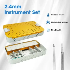 Best Selling Orthopedic Surgical Veterinary Orthopedic Alps 2.4mm Instrument Small Animal Fracture Repair Minimally Invasive