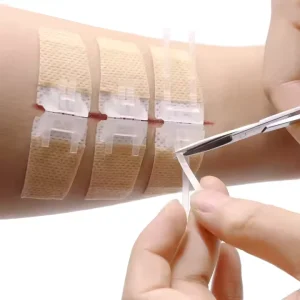 Bidirectional Wound Closure Device Waterproof Sutureless PatchZipper Wound Closure Strip Device