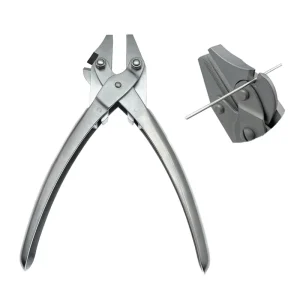 Bone Scissors Flat Nose Pliers Manual Stainless Steel Class II Orthopedic Surgical Instruments for Wire Cutting