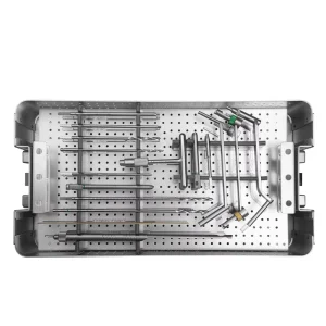CANWELL Manual Titanium Orthopedic Trauma Instrument Set for Large Fragment Locking Plating System Bone Fixation Surgery