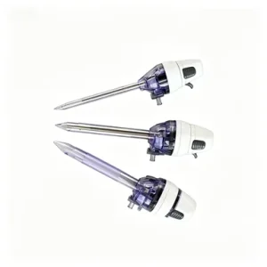 CE Approved Single-Use Optical Trocar for Laparoscopic Minimally Invasive Surgery Instruments Stainless Trocar Set