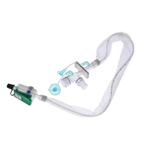 CE Certified Electric Powered Closed Suction Catheter Medical Suction Tube with Connector for Surgical Use Class I