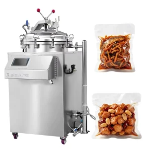 CE Certified Electric Sterilizing Machine Counter Pressure Sterilization Equipment for Instant Dishes