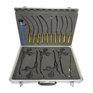 CE Certified Endoscopic Brow Lift Surgery Set Stainless Steel Manual Instruments