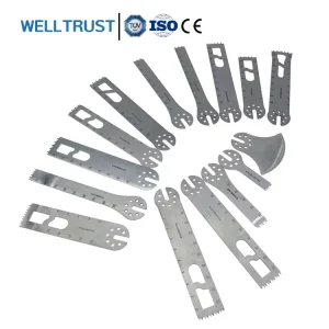 CE Certified Stainless Steel Oscillating Bone Saw Blade 1650mm Manual Circular Retractor for Orthopedic Surgical Instrument Set