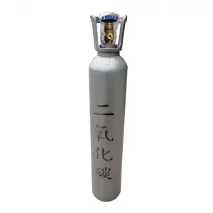 CE TPED ISO9809 0.6m3 CO2 Cylinder Seamless Steel Carbon Dioxide Gas Bottle Pressure Vessel Easy to Operate