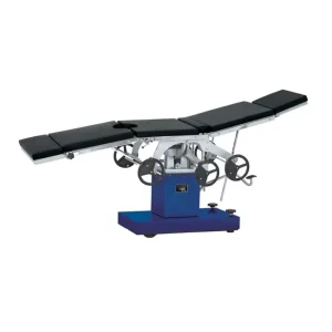 CE&ISO Passed Medical Surgical Side Operated Multifunctional Manual Hydraulic Universal Operating Table (MT02012002)