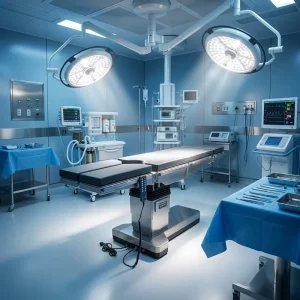 CH-T200 Six Control Electric Surgical Operating Table Translation 304 Stainless Steel X-Ray OT Bed Surgical Theatre Table