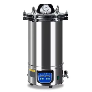 CHINCAN DGS 280B 18L Electric Heating Type Semi automatic Stainless Steel Portable Pressure Steam Sterilizer Digital Display
