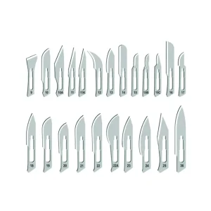 Carbon Steel 10 11 12 13 14 15 16 17 18 19 20 21 22 23 24 25 Scalpel Surgical Blade 15