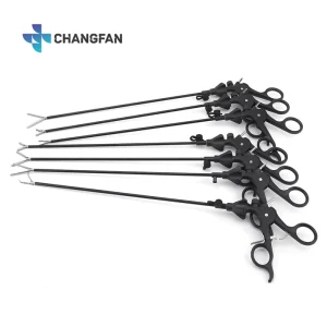 China Manufacturer Laparoscopic Surgery Set Surgical Instruments 5mm Laparoscopy Maryland Grasper Scissors Medical Laparoscopy