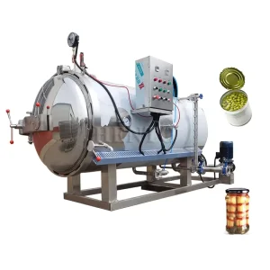 China Manufacturer Sterilization Pot Canning Autoclave Sterilizer Equipment Food Autoclave Machine