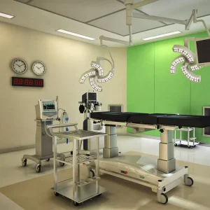 Class 100 Clean Operating Room Laminar Flow Ceiling Medical Equipment Fire Resistant Eco Friendly Brain Surgery