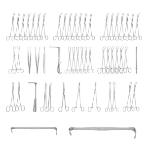 Class I Non-active 51pcs CS Caesarean Section Medical Surgical Instruments Set