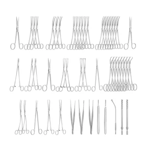 Class I Non-active 51pcs Gynecology Surgery Kit Medical Gynecology Surgical Instruments Set