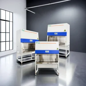 Class II A2 Biological Safety Cabinet BSC 1000IIA2 304 Stainless Steel Mobile Lab Workstation HEPA Filtration ISO 5 Clean Room