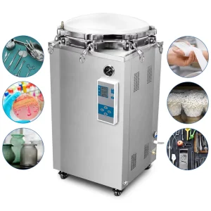 Clinical Autoclave Sterilizer Machine High Capacity Steam Pressure Equipment for Medical Lab Food Disinfection and Sterilizing