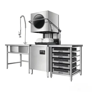 Commercial Dishwasher with Sterilization and Disinfection Kitchen Dishwasher for Commercial Kitchen