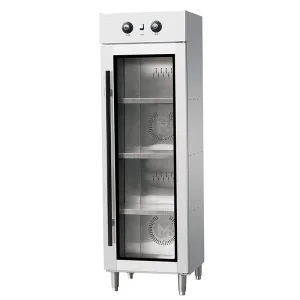 Commercial Single door Medium temperature Hot air Circulation UV C Ozone Sterilization Stainless Steel 304 Disinfection Cabinet