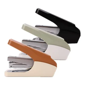 Compact Manual Power Metal Stapler Portable Two in One Nail Lifter 20pages Effortless School Student Office Stapler