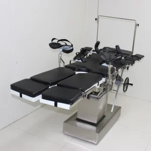 Competitive Factory Price Stainless Steel Manual Mechanical Surgical Operation Table Multifunction