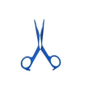 Consumables Medical Supplies Plastic Surgical Forceps 12.2cm Length with Blue Colour for Operating Room Use