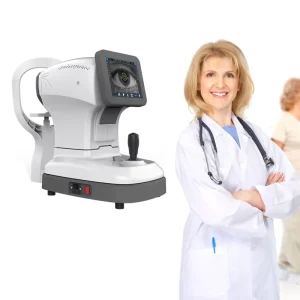 Cost effective Hospital Ophthalmic Device Adjustable LCD Screen Optometry Autorefractor Machine