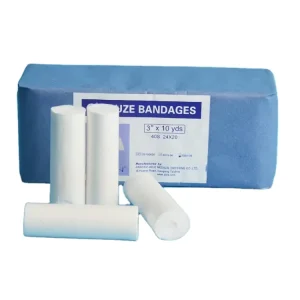 Cotton Muslin Fabric Surgical Gauze Bandage Hemostatic Compressed Gauze Bandage Roll