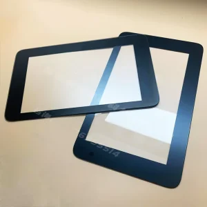 Custom 1mm 2mm 3mm 5mm 6mm Black Screen Glass Chemical Android Touch Screen AG Tempered Glass