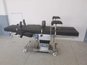 Custom 304 Stainless Steel Electric Orthopedic Surgery Operating Table Electrohydraulic Metal Power Source