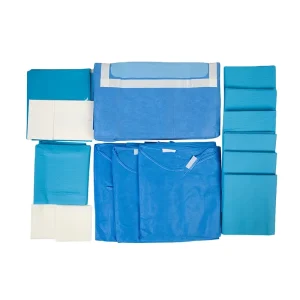Custom Hospital Operation Universal Surgical Drape Set Pack Disposable General Surgery Universal Drape Pack Medical Consumables