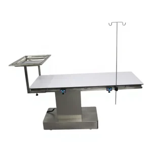 Customizable Veterinary Disinfection Equipment Reusable 304 Stainless Steel Eco Friendly C Arm Operating Table (PJS 08) Dog Pet