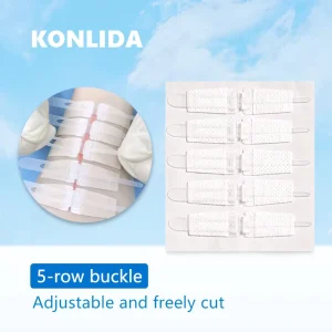 Customized Hospital Grade Wound Care Zip Stitch Sutures Medical Consumables for Clinics EO Disinfecting Class II ISO