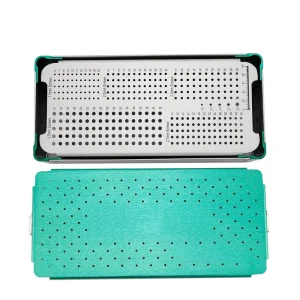 Customized Veterinary Orthopedic Surgical Implants Screw Container Cortical Screw Sterilization Box