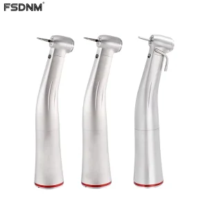 Dental 1 5 Fiber Optic Increasing Contra Angle Red Ring E type Contra angle Implant 1 5 External Irrigation Handpiece