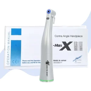 Dental 20 1 Increasing Contra Angle LED Handpiece Metal Dental Fiber Optic Tips Low Speed CE Certified Class Il Instrument