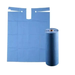 Dental Clinic Paper 50X60cm Patient Disposable Dental Bib Roll OEM