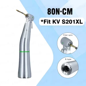 Dental Contra Angle Handpiece 80N.cm 20 1 Dental Implant Fiber Optic Handpiece