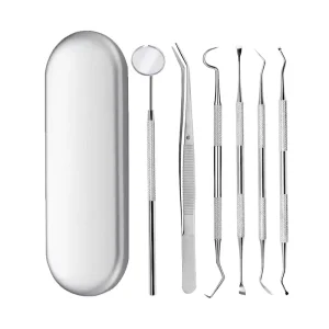 Dental Examination Instruments Kit Stainless Steel Dental Diagnostic Set Mouth Mirror Oral Care Tools Clinic Hospital Use