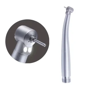 Dental Handpiece 2LED Light High Speed Handpiece Kids Mini Head Handle Fiber Optic Air Turbine Dentistry Tools