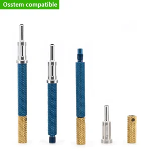 Dental Implant Locator Tool Kit Steel Core Legacy Pillars Male Cap Insertion Removal Seating Replacement Instrument Factory OEM