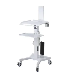 Dental Intraoral Scanner Mobile Cart Portable Dental Clinic Computer Trolley Mobile Dental Laptop Trolley
