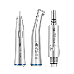 Dental Low Speed High Speed Handpiece Kit 2/4/6 Hole Turbine Polishing Micro Motor Handle Dental Instrument