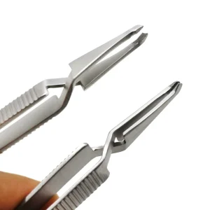 Dental Orthodontic Brackets Tube Tweezers Surgical Holding Instruments Tool