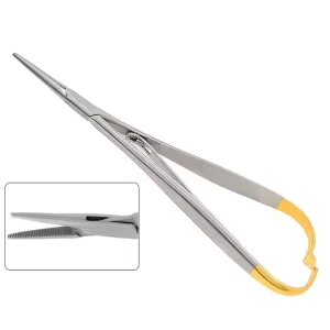Dental Orthodontic Mathieu Pliers Dentist Surgical Instrument End type Ligating Forceps Slim Needle Holder Narrow Tip